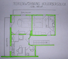 Wohnung Hollerbergblick: Grundriss